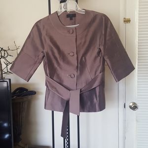 Banana Republic 3-button tie top